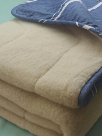 Одеяла из мериноса меховые