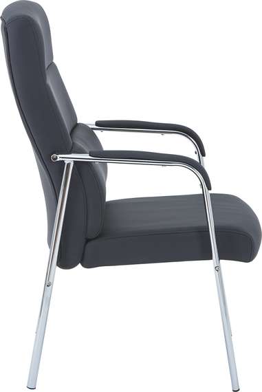 Кресло Everprof City Экокожа Черный