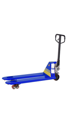 Тележка гидравлическая 2500 кг 1150 мм резиновые колеса TOR RHP(BF) PRO