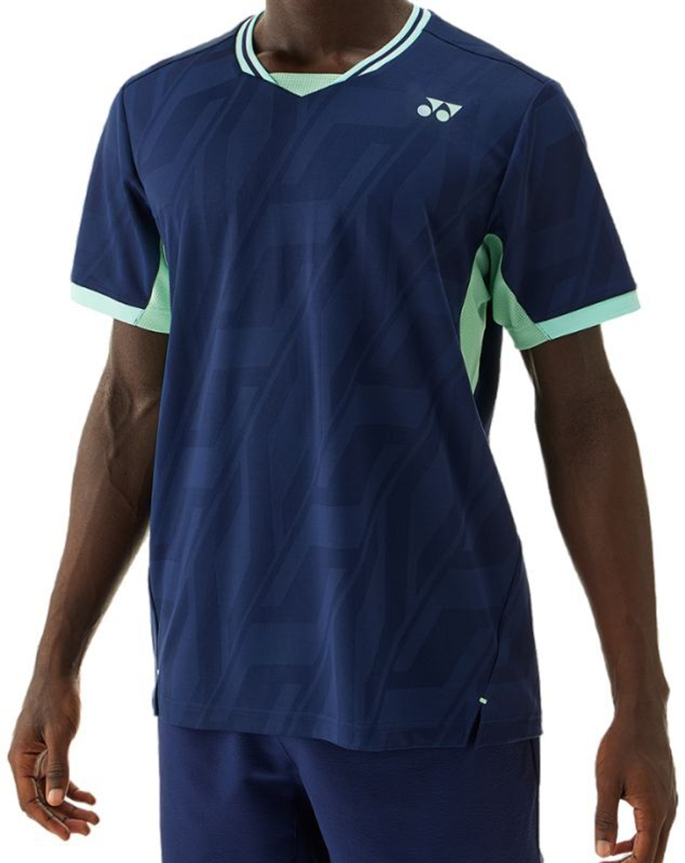 Мужская теннисная футболка Yonex Regular Crew Neck - небесный