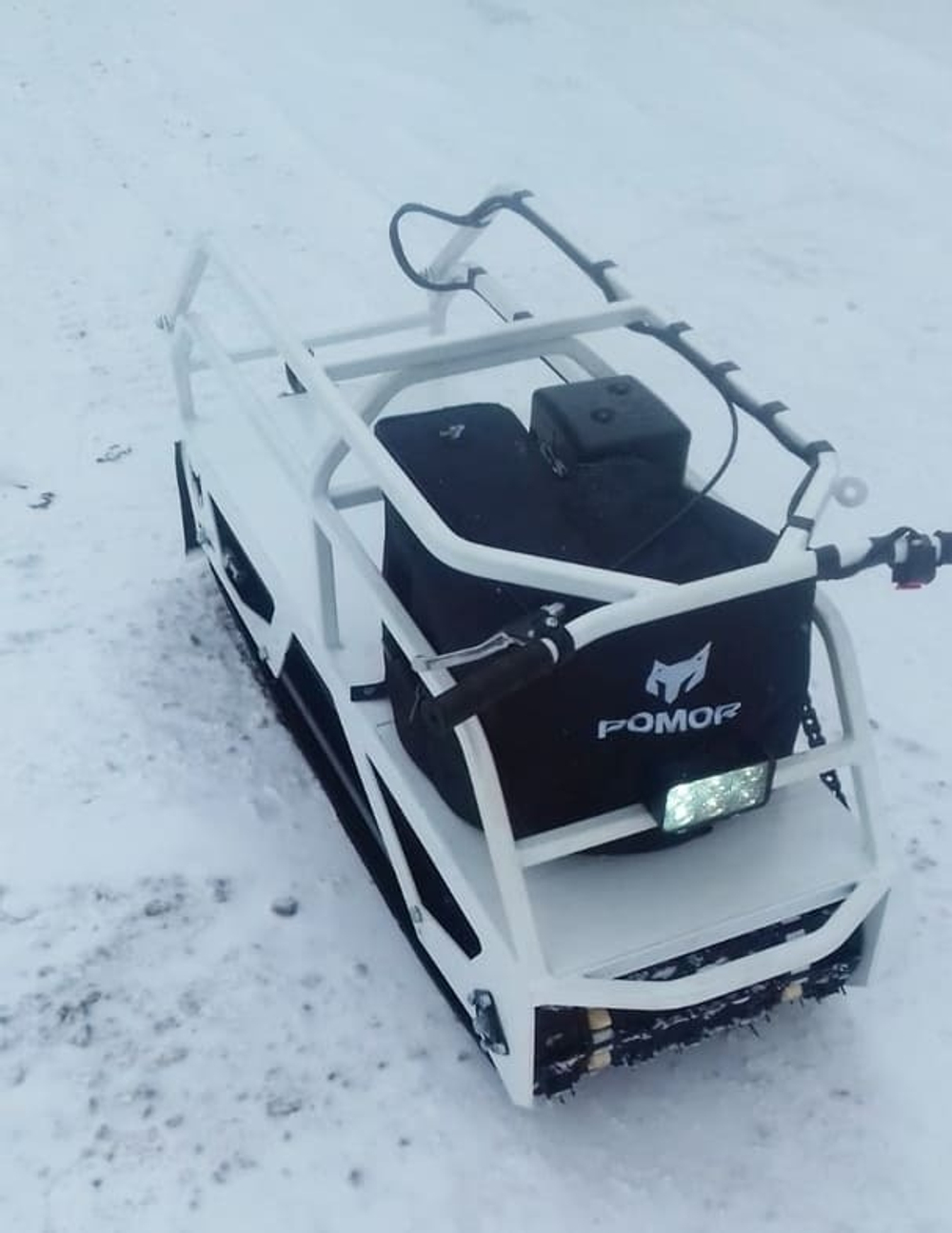 Мотобуксировщик POMOR 380 К6.5