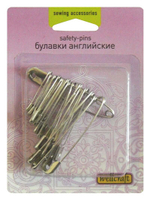 Булавки английские ассорти 204025 Wellcraft