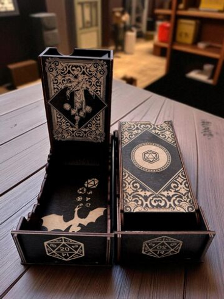Dice Tower «Рука мастера» — дерево