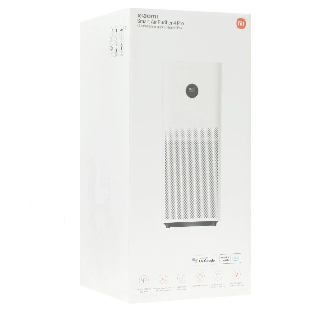 Очиститель воздуха Xiaomi Smart Air Purifier 4 Pro белый