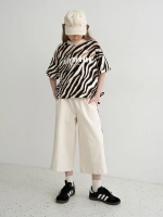 Костюм для девочки, футболка и кюлоты