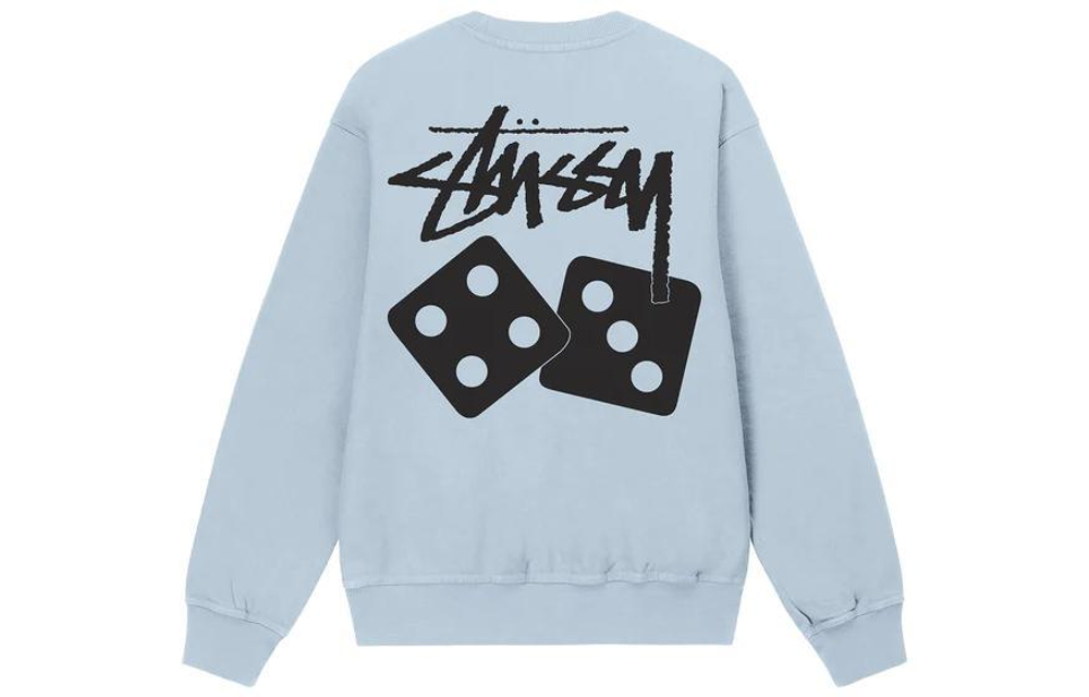 Толстовки Stussy SS23 Dice Pigment Dyed Crew, 1914883
