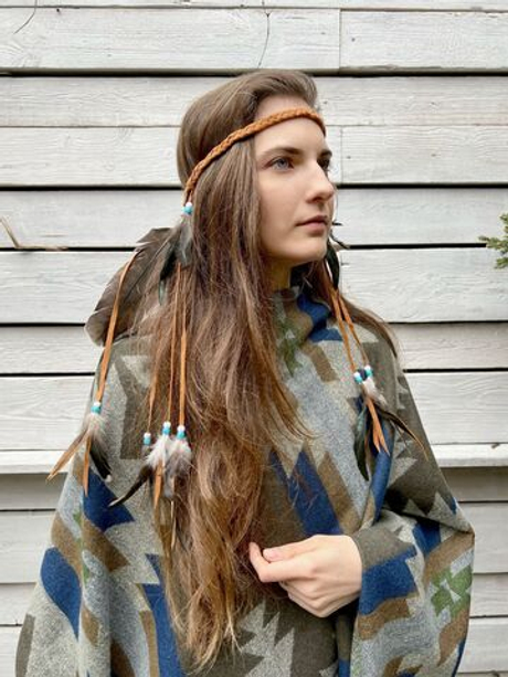 Повязка в стиле хиппи