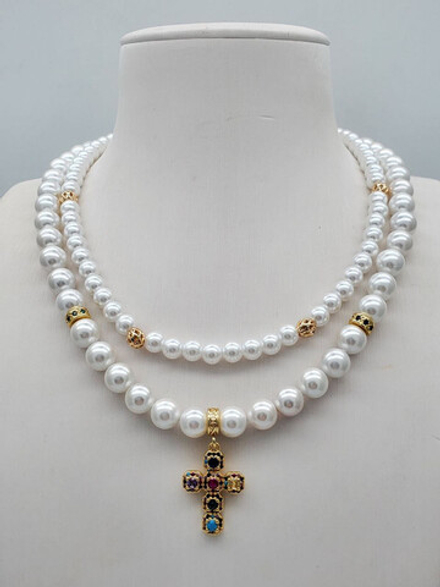91001425 Колье Selena Pearls