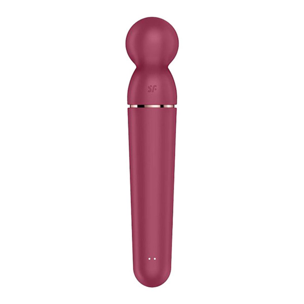 Малиновый вибромассажер 21,9см Satisfyer Planet Wand-er 4046068