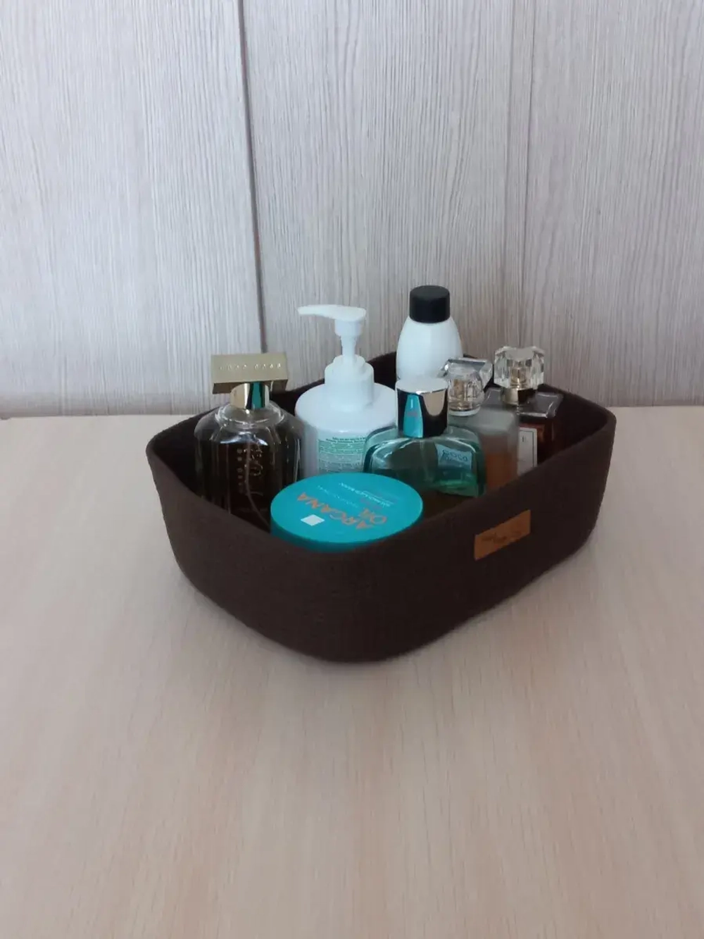 Корзина для хранения плетеная