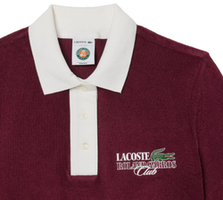Женское поло Lacoste Roland Garros Edition Terry Knit Tennis Polo Shirt