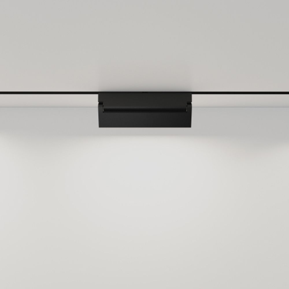 Магнитный трековый светильник ЭРА TRM20-2-22-12W4K BK светодиодный 12Вт 4000К черный для системы NOVA | Магнитные трековые светильники
