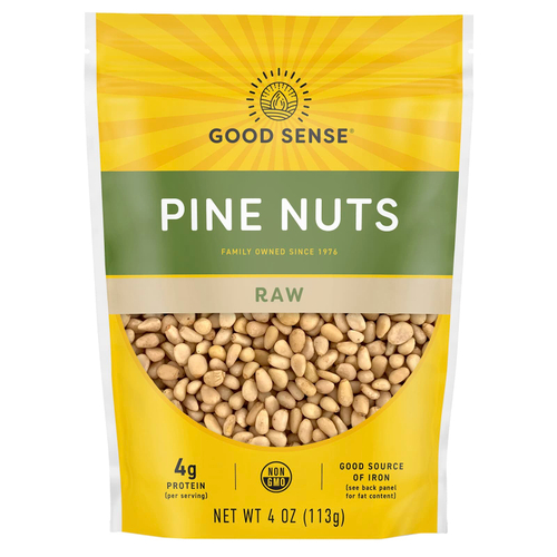 Good Sense, кедровые орехи, необработанные, 113 г (4 унции)