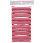 Бигуди пластмассовые-коклюшки 10шт «Styling», микс 6 цветов, d=1,6см (прозрачный пакет с подвесом), без резинки