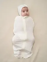 Пеленка-кокон "Молоко" из ажурного хлопка 0+