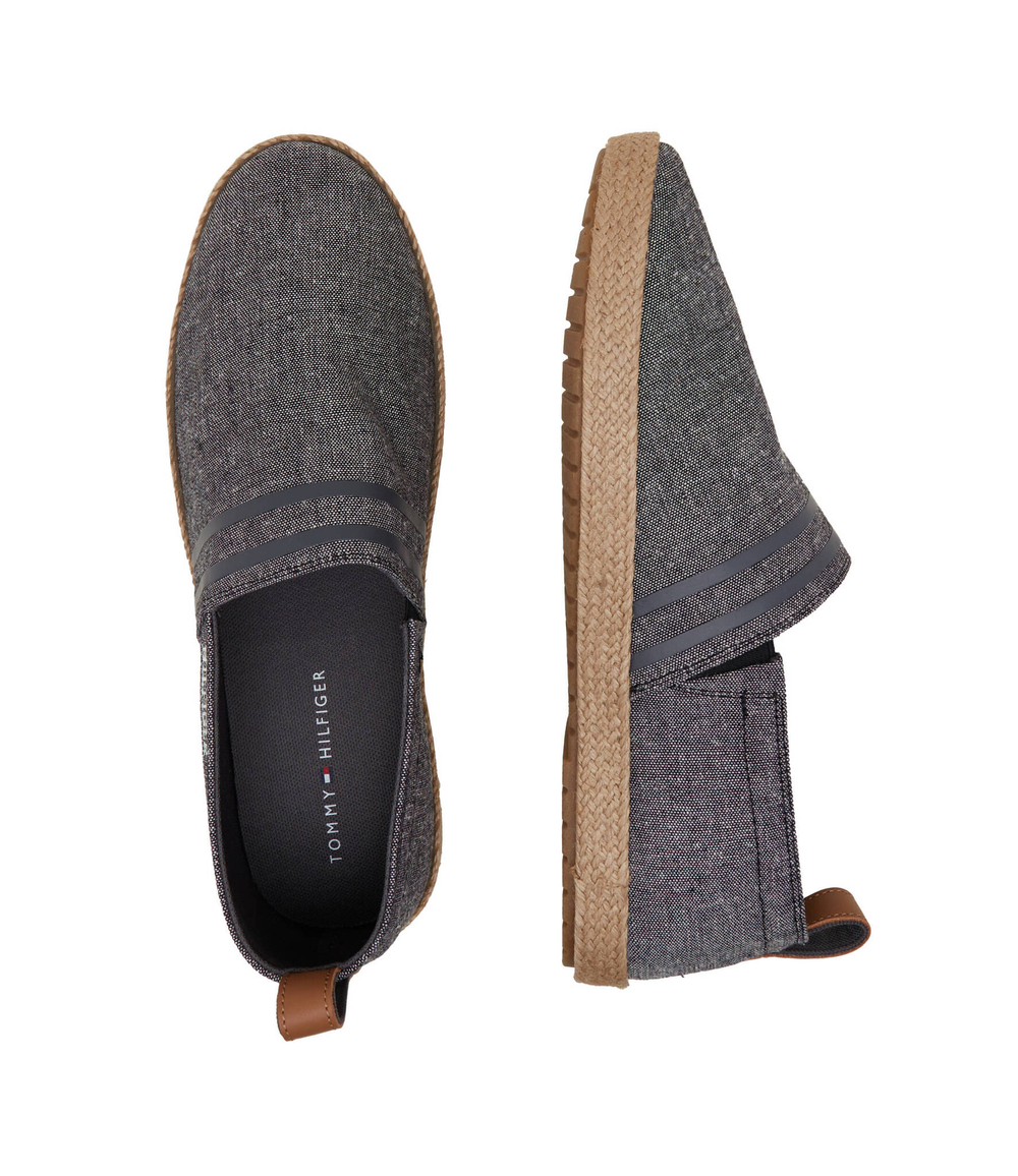 Эспадрильи CHAMBRAY Tommy Hilfiger - графитовый(FM0FM04982)