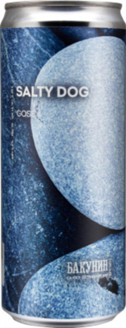 Пиво Бакунин Солти Дог / Bakunin Salty Dog 0.33 - банка