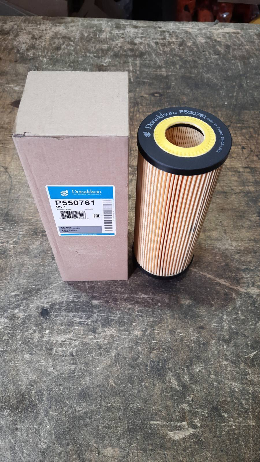Фильтр масляный Donaldson P550761