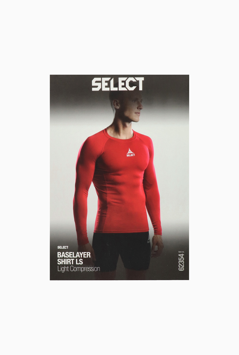 Термофутболка Select Termo - красный