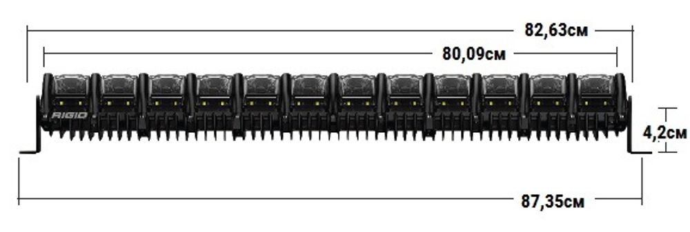 30 ” RIGID Adapt – Светодиодная балка Адаптивный свет