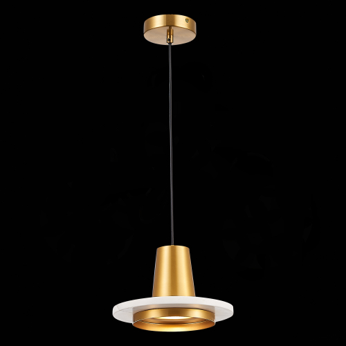 SL1212.203.01 Подвес ST-Luce Латунь/Ланунь, Белый LED 1*12W 3000K