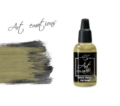P-ART72 Краска Pacific88 ART Color Темно-желтая пустыня (dark yellow desert) укрывистый, 18мл