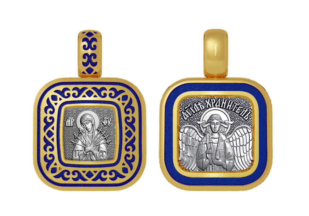 Подвеска Семистрельная Богоматерь