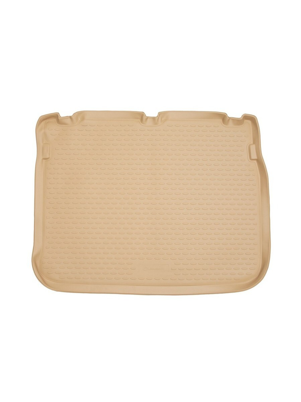 Коврик в багажник для RENAULT Scenic II 2003-, минивэн (полиуретан, бежевый) NLC.41.09.B14B