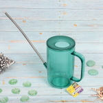 Лейка для растений 1л «Niagara Falls» с прикорневым поливом, нефрит ДоброСад