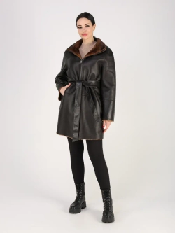 Дубленка зимняя шуба натуральная двухсторонняя