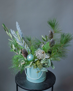 Новогодняя композиция Хрусталь