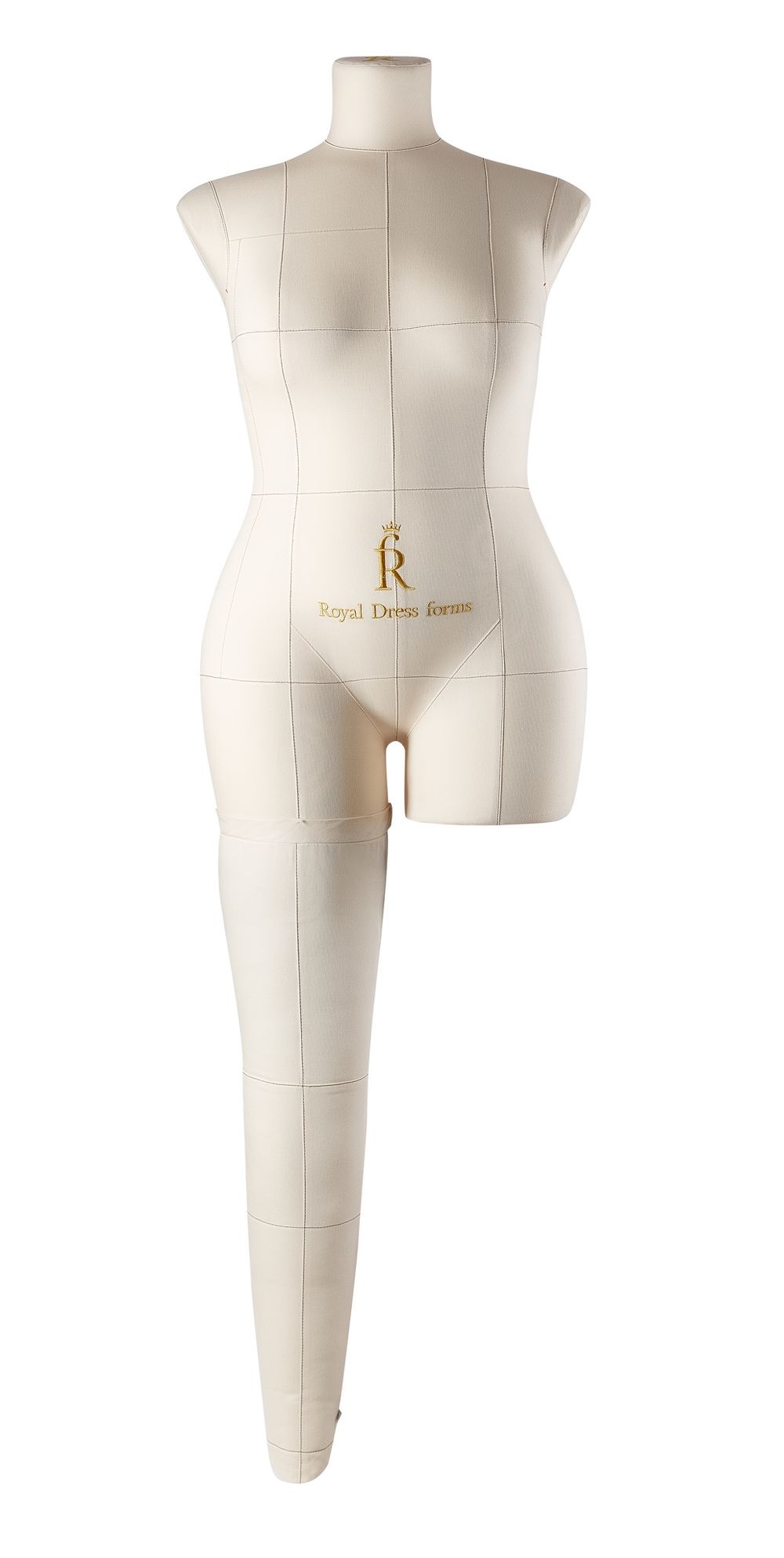 Нога бежевая для манекена Моника, размер 48