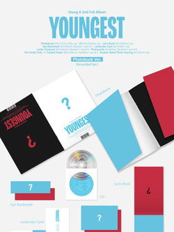(ПРЕДЗАКАЗ) Альбом YOUNG K (DAY6) - YOUNGEST 2nd Full Album PHOTOBOOK RANDOM Version