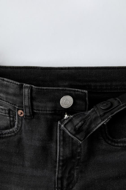 ZARA ДЖИНСЫ SKINNY FIT, ЧЕРНЫЙ