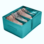 Кофр для обуви 34х48х20 см, 4 ячейки, Милан