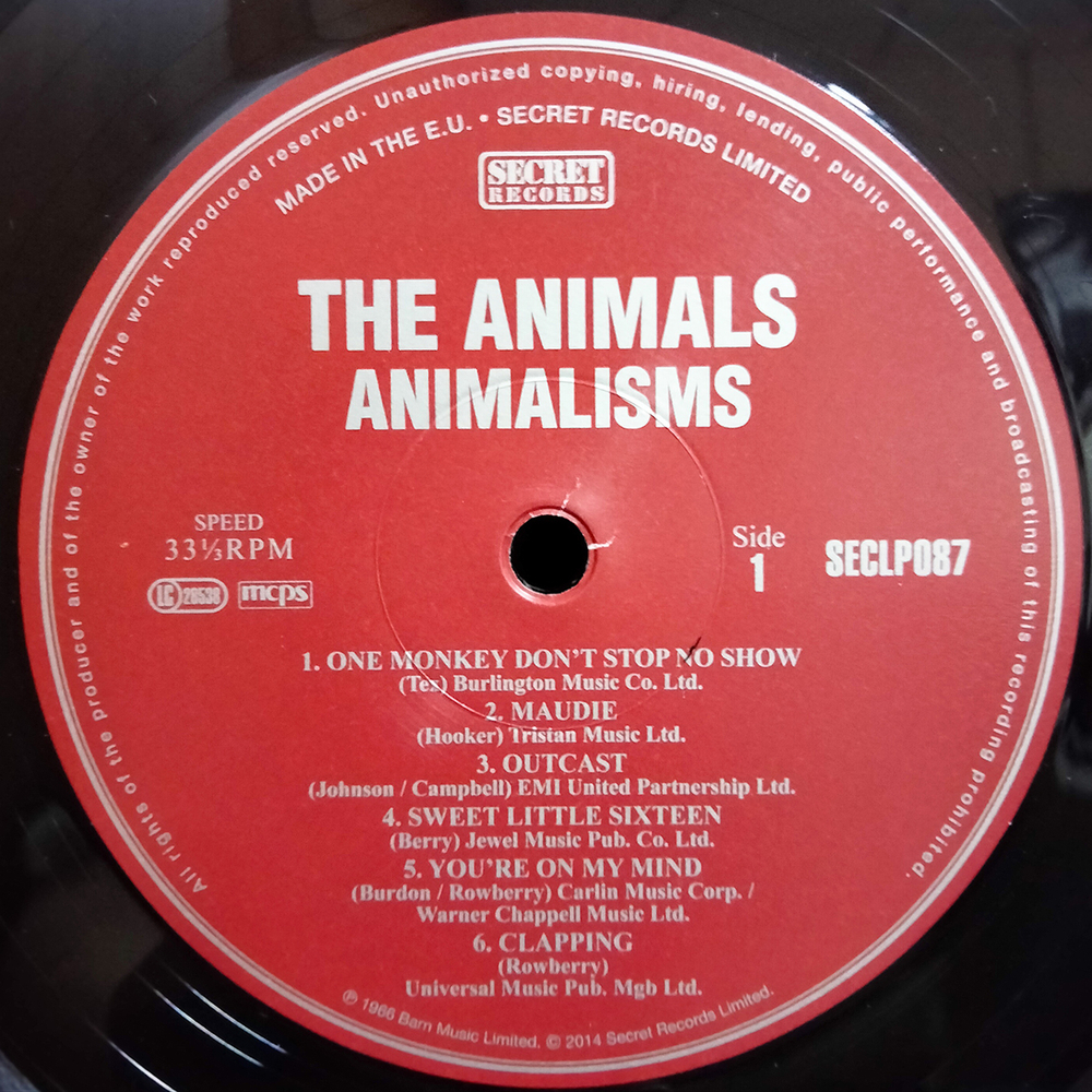 The Animals / Animalisms (LP)