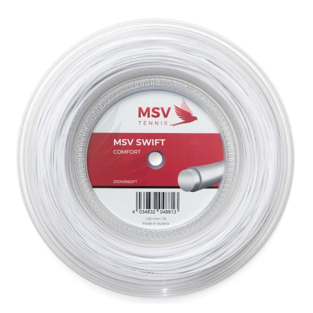 Теннисные струны MSV SWIFT (200 m) - white