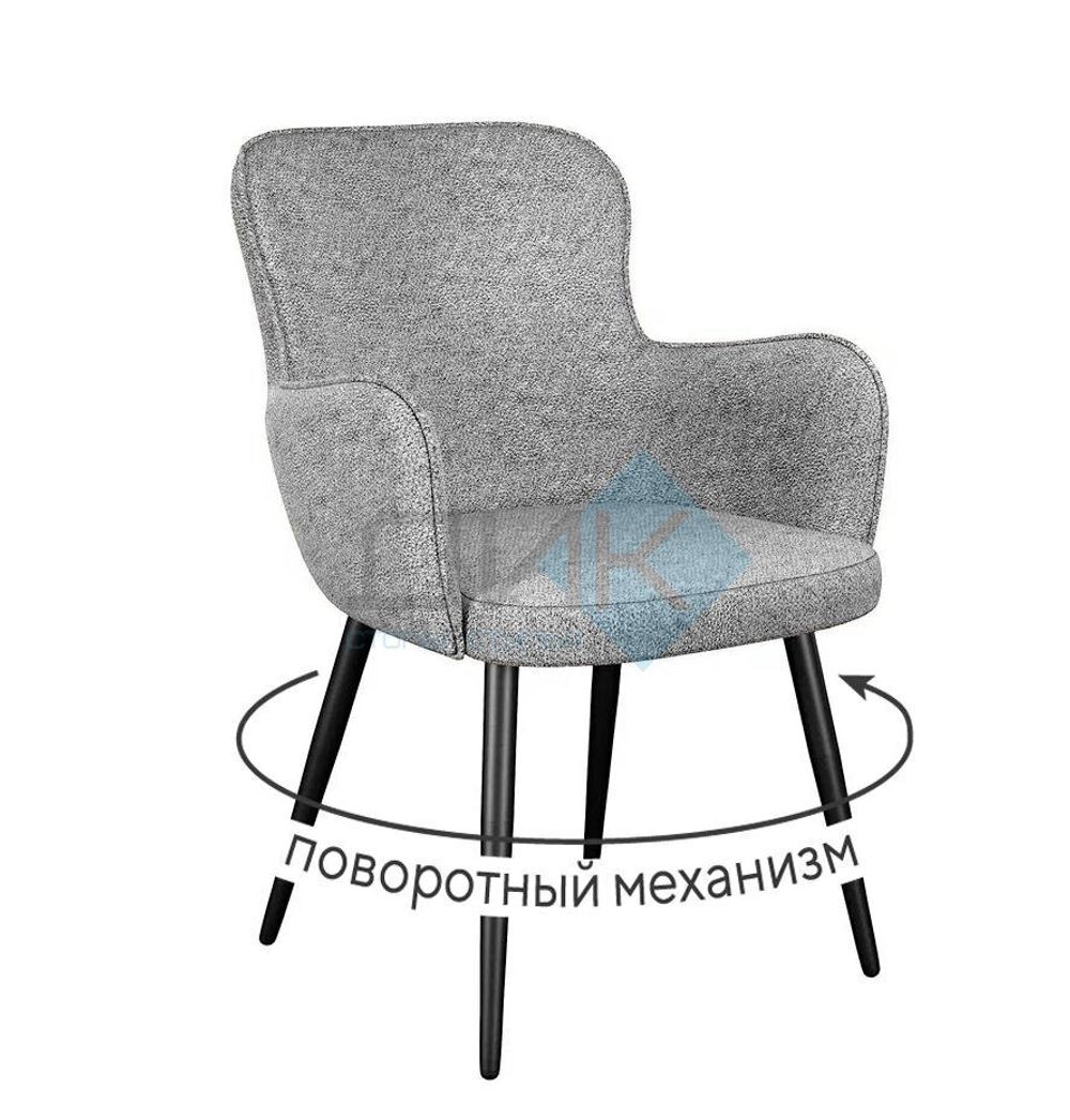 Стул DikLine 503 поворотный опоры чёрные