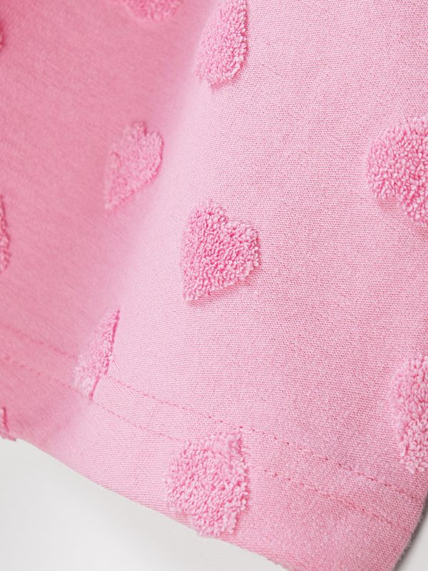 Платье с сердечками 