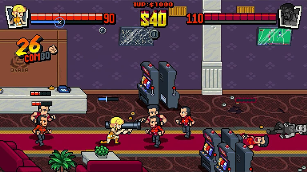 Игра Double Dragon Gaiden: Rise of the Dragons (Английская версия) для Nintendo Switch