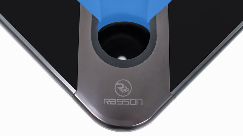 Стол / пул &quot;Rasson Wolf&quot; 9 ф (черный, сланец 25 мм) в комплекте с плитой, аксессуары + сукно