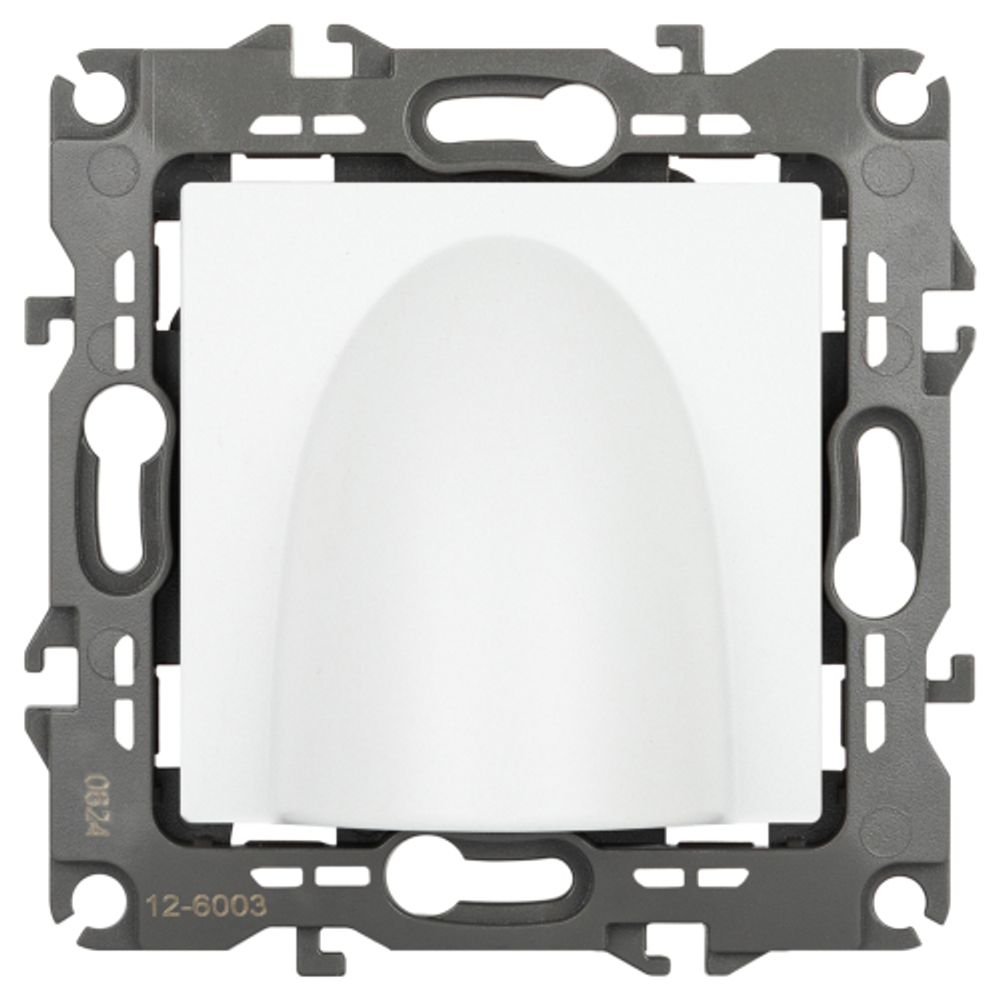 Вывод кабеля ЭРА Серия 12 12-6003-01М , белый матовый