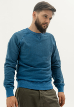 Свитшот Bowery NYC однотонный Space Blue
