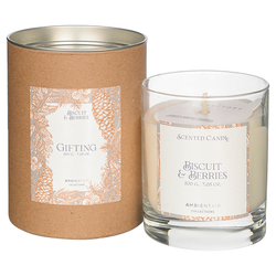 Свеча ароматическая 40ч Ambientair Gifting Печенье и ягоды