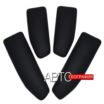 Мягкие накладки на ручки дверей Renault Kangoo II (2008-2016) из экокожи