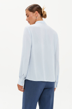 23384 Блузка женская (голубой)