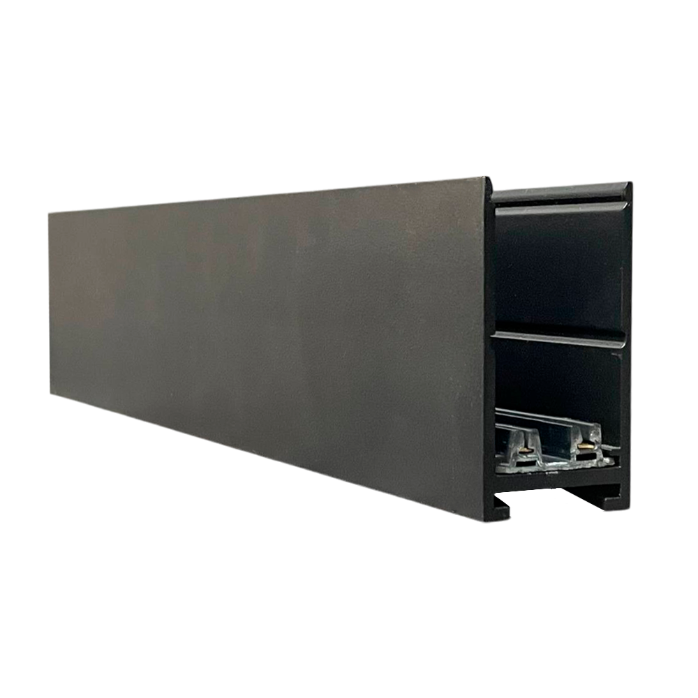 COLIBRI трековый шинопровод 220V чёрный, 2000*31*57 мм, 5 шт/кор