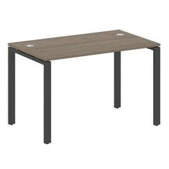 Metal System Стол письменный на П-образном м/к БП.СП-2 Вяз Благородный/Металл Антрацит 1200*720*750