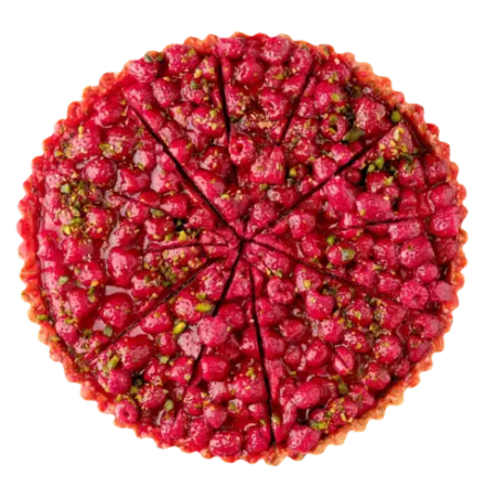 Торт Чизкейк Малина-Фисташка Кристоф (1400г/12порций)