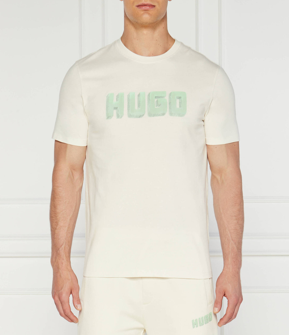 Футболка HUGO - кремовый(50516624)